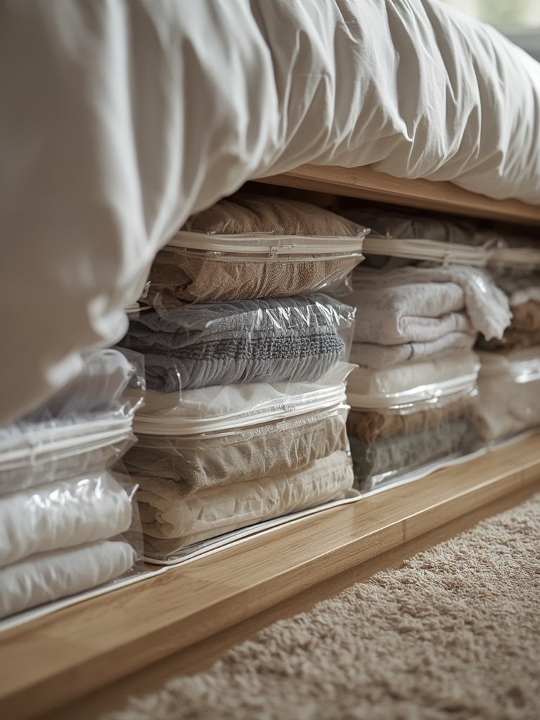 vacuum bags in action