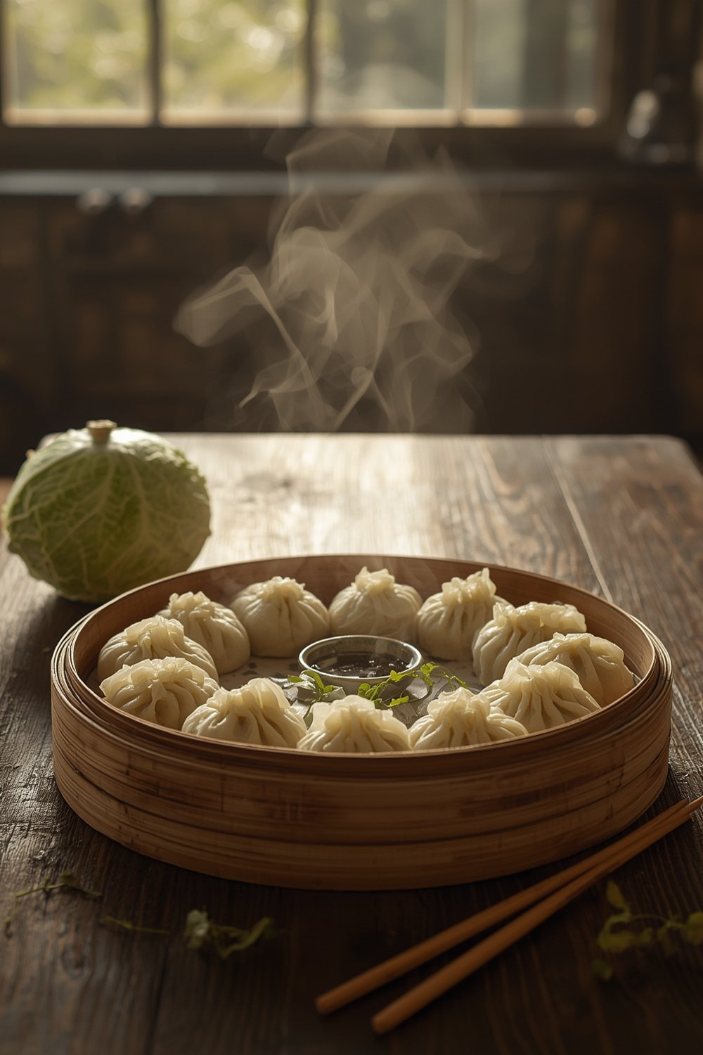 cabbage dumplings - Illustration 1