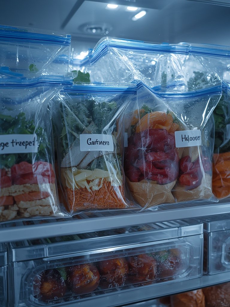 storage bags in action